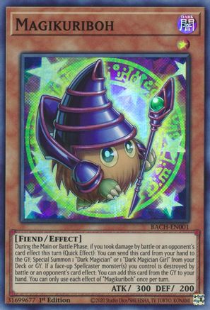 Magikuriboh Battle of Chaos BACH-EN001 Near Mint Super Rare English 1st Edition