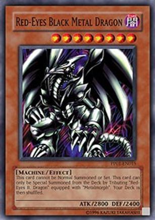 Red-Eyes Black Metal Dragon Premium Pack 1 PP01-EN015 Lightly Played Super Rare English Unlimited