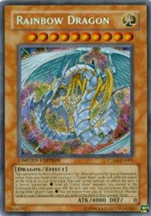 Rainbow Dragon 2007 Collectors Tin CT04-EN005 Lightly Played Secret Rare English Limited