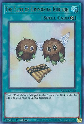 The Flute of Summoning Kuriboh Ghosts From the Past: The 2nd Haunting GFP2-EN152 Near Mint Ultra Rare English 1st Edition