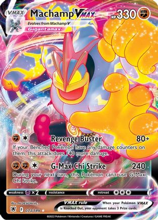 Machamp VMAX 073/189 Astral Radiance Ultra Rare Near Mint  English