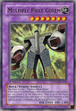 Multiple Piece Golem The Duelist Genesis TDGS-EN038 Near Mint Ultra Rare English Unlimited