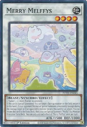 Merry Melffys Power of the Elements POTE-EN045 Near Mint Common / Short Print English 1st Edition