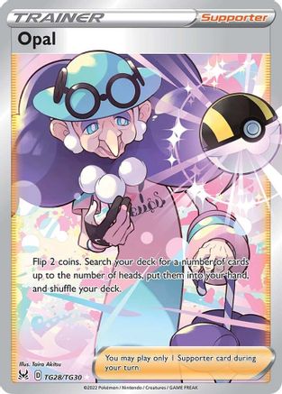 Opal SWSH11: Lost Origin Trainer Gallery TG28/TG30 Near Mint Ultra Rare English Holofoil