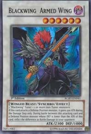 Blackwing Armed Wing Raging Battle RGBT-EN041 Near Mint Super Rare English Unlimited