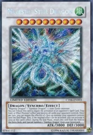 Majestic Star Dragon 2009 Collectors Tin CT06-EN003 Lightly Played Secret Rare English Limited