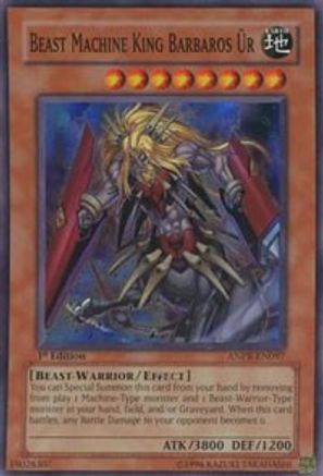 Beast Machine King Barbaros Ur Ancient Prophecy ANPR-EN097 Near Mint Super Rare English Unlimited