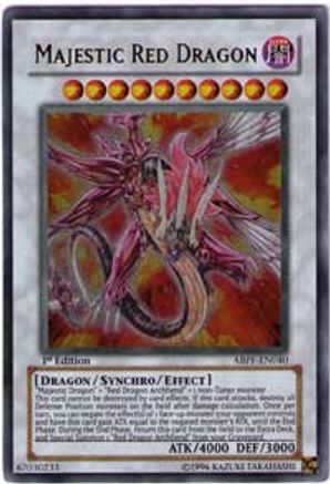 Majestic Red Dragon Absolute Powerforce ABPF-EN040 Near Mint Ultra Rare English Unlimited