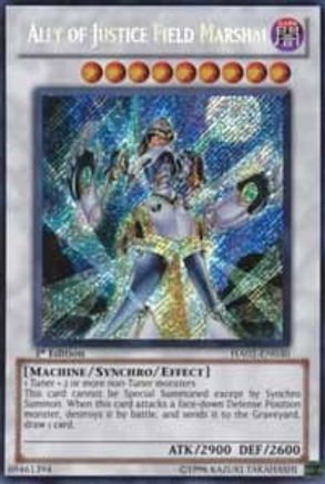 Ally of Justice Field Marshal Hidden Arsenal 2 HA02-EN030 Near Mint Secret Rare English Unlimited