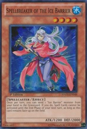 Spellbreaker of the Ice Barrier Hidden Arsenal 3 HA03-EN048 Near Mint Super Rare English Unlimited