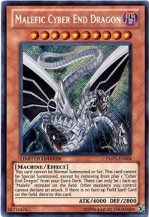 Malefic Cyber End Dragon Bonds Beyond Time Movie Pack YMP1-EN004 Near Mint Secret Rare English Limited