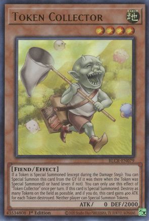 Token Collector Battles of Legend: Crystal Revenge BLCR-EN079 Near Mint Ultra Rare English 1st Edition