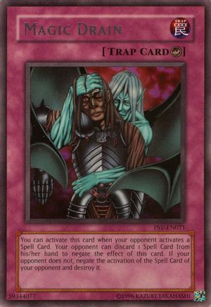 Magic Drain Pharaoh's Servant (Worldwide English) PSV-EN071 Near Mint Rare English Unlimited
