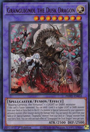 Granguignol the Dusk Dragon Photon Hypernova PHHY-EN033 Near Mint Ultra Rare English 1st Edition