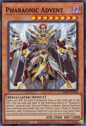 Pharaonic Advent Photon Hypernova PHHY-EN096 Near Mint Super Rare English 1st Edition