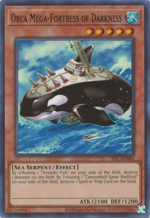 Orca Mega-Fortress of Darkness Invasion of Chaos (25th Anniversary Edition) IOC-EN084 Near Mint Super Rare English Unlimited