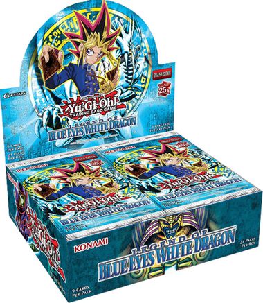 Legend of Blue Eyes White Dragon Booster Box (25th Anniversary Edition)  25th Anniversary Legend of Blue Eyes White Dragon Sealed Near Mint  English