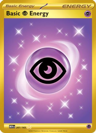 Basic Psychic Energy - 207/165 SV: Scarlet & Violet 151 207/165 Near Mint Hyper Rare English Holofoil