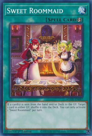 Sweet Roommaid Age of Overlord AGOV-EN097 Near Mint Common / Short Print English 1st Edition