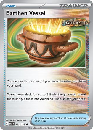 Earthen Vessel 163/182 Paradox Rift Reverse Holo Near Mint  English