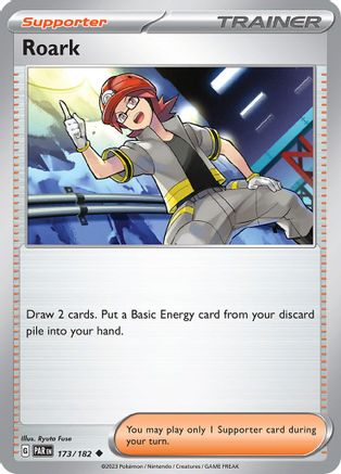Roark 173/182 Paradox Rift Reverse Holo Near Mint  English
