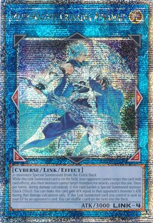 Mekk-Knight Crusadia Avramax (Quarter Century Secret Rare) 25th Anniversary Rarity Collection RA01-EN044 Near Mint Quarter Century Secret Rare English 1st Edition