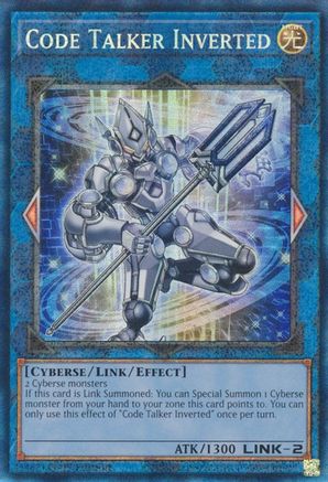 Code Talker Inverted (PCR) 25th Anniversary Rarity Collection RA01-EN045 Near Mint Prismatic Collector's Rare English 1st Edition