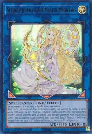 Selene, Queen of the Master Magicians (UR) 25th Anniversary Rarity Collection RA01-EN047 Near Mint Ultra Rare English 1st Edition