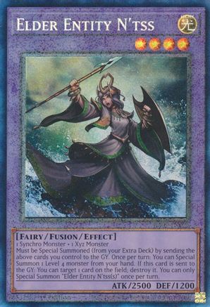 Elder Entity N'tss (PCR) 25th Anniversary Rarity Collection RA01-EN026 Near Mint Prismatic Collector's Rare English 1st Edition