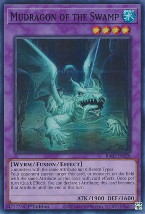 Mudragon of the Swamp 25th Anniversary Rarity Collection RA01-EN028 Near Mint Super Rare English 1st Edition