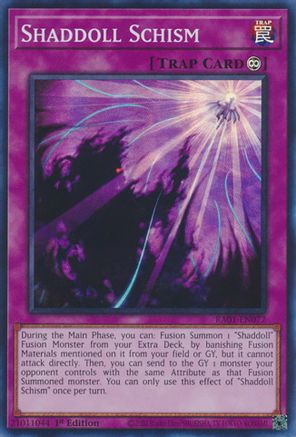 Shaddoll Schism RA01-EN077 25th Anniversary Rarity Collection 1st Edition Super Rare Near Mint  English