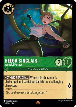 Helga Sinclair Vengeful Partner 75/204 Into The Inklands Rare Near Mint  English