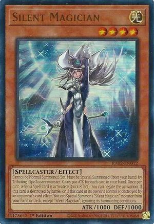 Silent Magician (UR) 25th Anniversary Rarity Collection II RA02-EN012 Near Mint Ultra Rare English 1st Edition