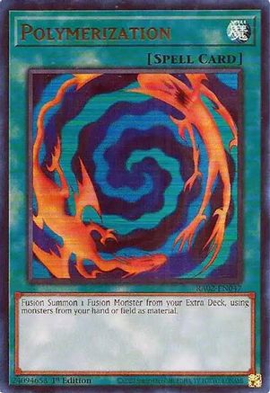 Polymerization (UR) 25th Anniversary Rarity Collection II RA02-EN047 Near Mint Ultra Rare English 1st Edition