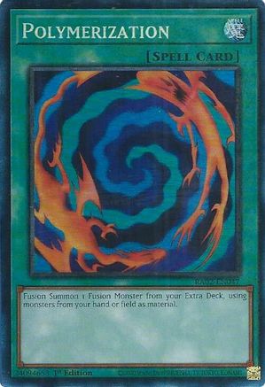 Polymerization (PCR) 25th Anniversary Rarity Collection II RA02-EN047 Near Mint Prismatic Collector's Rare English 1st Edition