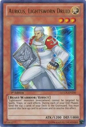 Aurkus, Lightsworn Druid Legendary Collection 2 LCGX-EN250 Near Mint Ultra Rare English 1st Edition