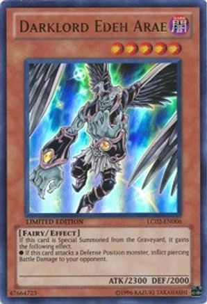 Darklord Edeh Arae Legendary Collection 2 LC02-EN006 Near Mint Ultra Rare English Limited