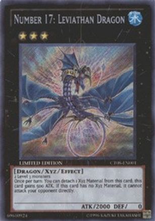 Number 17: Leviathan Dragon 2011 Collectors Tins CT08-EN001 Near Mint Secret Rare English Limited