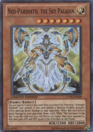 Neo-Parshath, The Sky Paladin 2011 Collectors Tins CT08-EN009 Near Mint Super Rare English Limited