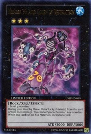 Number 30: Acid Golem of Destruction Shonen Jump Magazine Promos JUMP-EN059 Near Mint Ultra Rare English Limited