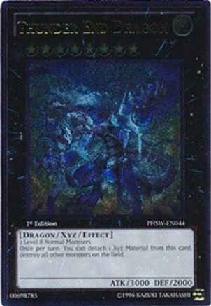 Thunder End Dragon (UTR) Photon Shockwave PHSW-EN044 Near Mint Ultimate Rare English 1st Edition