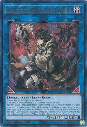 Dharc the Dark Charmer, Gloomy (UR) Quarter Century Bonanza RA03-EN048 Near Mint Ultra Rare English 1st Edition