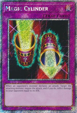 Magic Cylinder (Platinum Secret Rare) Quarter Century Bonanza RA03-EN115 Near Mint Platinum Secret Rare English 1st Edition