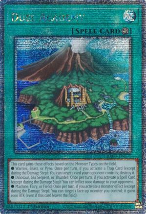 Duel Academy (card) (Quarter Century Secret Rare) Quarter Century Bonanza RA03-EN275 Near Mint Quarter Century Secret Rare English 1st Edition