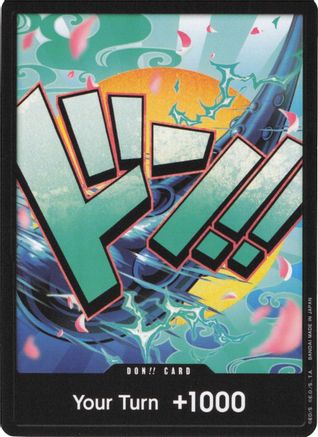1 DON!! Card (Yamato) Premium Booster -The Best- PRB-01) Near Mint  English Foil