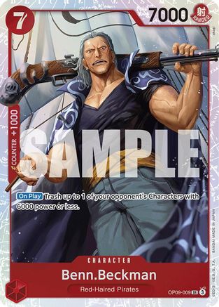 Benn.Beckman Emperors in the New World OP09-009 Near Mint  English Super Rare Foil