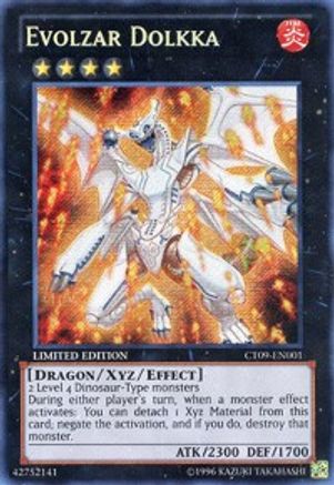 Evolzar Dolkka 2012 Collectors Tin CT09-EN001 Near Mint Secret Rare English Limited