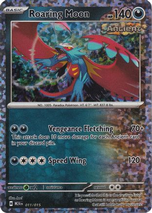 Roaring Moon McDonald's Promos 2024 011/015 Near Mint Rare English Holofoil