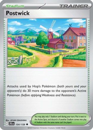 Postwick 154/159 Journey Together Reverse Holo Near Mint  English