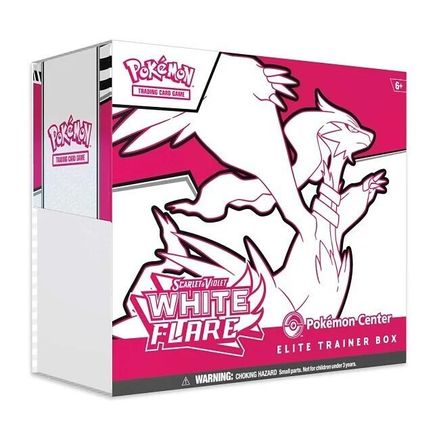 White Flare Elite Trainer Box (Pokemon Center)  White Flare Sealed Near Mint  English